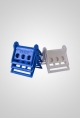 Plastic Corner Protectors Blue White